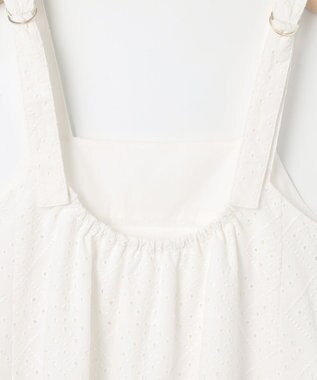 組曲 エンブロイダリーサック ワンピース アイボリー系