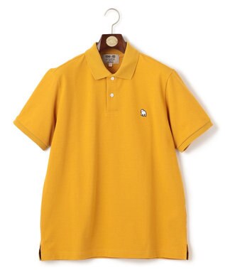 J.PRESS MEN 気品と愛嬌のバランスが抜群！【J.PRESS人気NO1ポロシャツ】 バックブルカノコレジメン ポロシャツ イエロー系