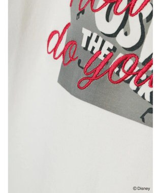 Green Parks オズワルド／グラフィック刺繍半袖ＴＥＥ Off White