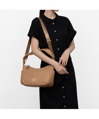 CLATHAS シトロン 2wayハンドバッグ（大） キャメル