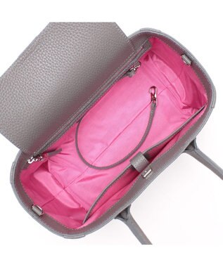 A.D.M.J. 牛革ミニトートバッグ※SILVER金具 SUNAIRO