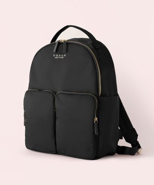 TOCCA 【WEB＆一部店舗限定・A4サイズ対応】VIA METRO BACKPACK バッグパック ブラック系