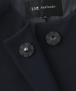 23区 【APPLAUDIR】ダブルクロス ジャケット ネイビー系