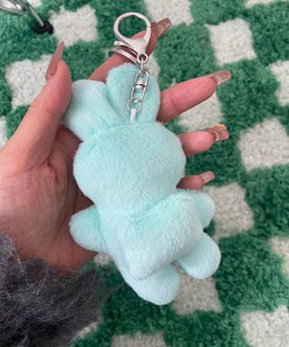 WEGO スペースラビットぬいぐるみキーホルダー グリーン