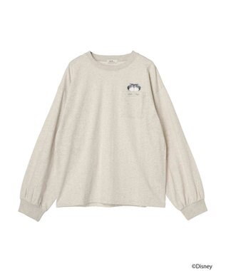 earth music&ecology Ｄｉｓｎｅｙ／覗きルシファーポケットロンＴ Oatmeal