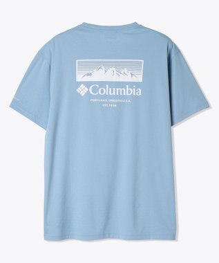 Columbia Columbia/ グレイシャルビスタグラフィックTシャツ /コロンビア Ripple Blue、 Mountain