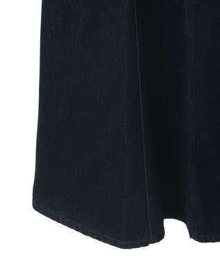 earth music&ecology バックレースアップデニムキャミワンピース Indigo