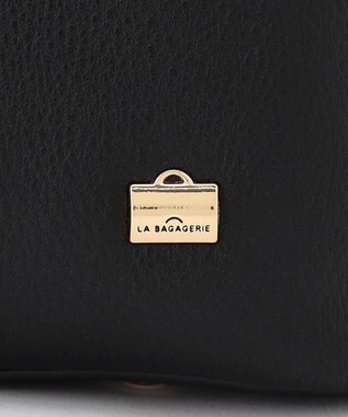 LA BAGAGERIE ソフトシュリンク リクルートバッグ ブラック