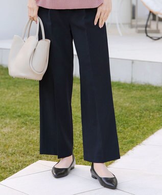 Tiaclasse 【ダブルクロス】ワイドパンツ ネイビー