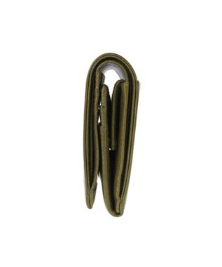 genten ゴートベーシック 二つ折りBOX財布 カーキ