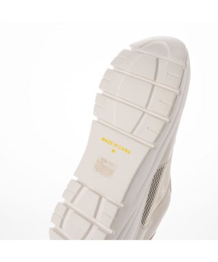 ing <ing>【WEB限定】厚底メッシュスニーカー アイボリー