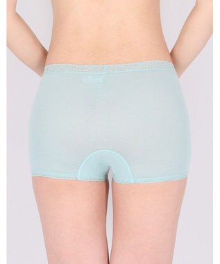 Wing ショーツ　【デイリーフィットやわらかコットン】　身生地部綿混　なめらかなフィット感　１分丈　はきこみ丈ふかめ　ウイング／ワコール　EC4200 ラズベリー