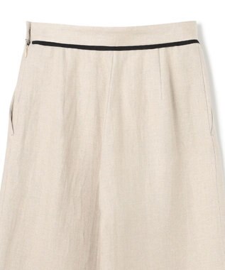 BEIGE， 【S-size】CHESTNUT / ワイドパンツ Flax