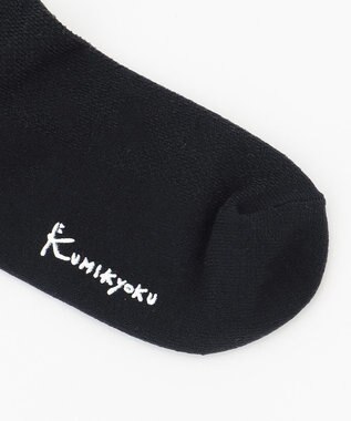 組曲 KIDS 【100~160cm】リボン柄 ナイロンタイツ ブラック系