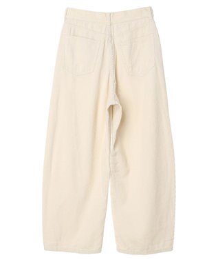 AMERICAN HOLIC コーデュロイコクーンパンツ Ivory