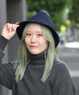 ATRENA 【Lサイズあり/UNISEX】モールスキンハット ネイビー