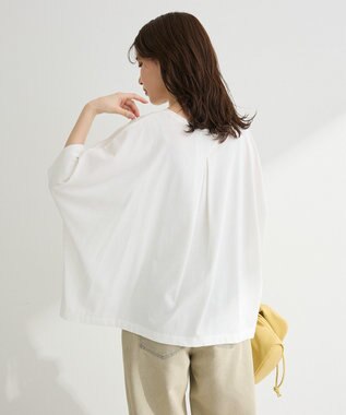 Green Parks 冷やっとすずやかドルマンプルオーバー Off White