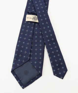 J.PRESS MEN 【VINTAGE JACQUARD COLLECTION】小紋柄 ネクタイ ネイビー系8