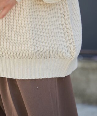 WEGO ルーズフィットプルオーバー ホワイトアイボリー