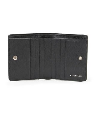 CLATHAS ポリシャス 外BOX二つ折り財布 ダークグレー