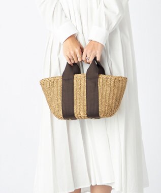 LA BAGAGERIE 【MONICA】ダブルハンドルかごバッグ