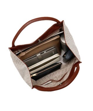 IBIZA ココディーロ　ハンドバッグ ベージュ