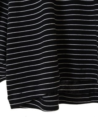 AMERICAN HOLIC 接触冷感7分袖タックスリーブカットプルオーバー Border