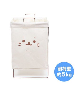 Mother garden しろたん ランドリーバスケット 白～オフホワイト