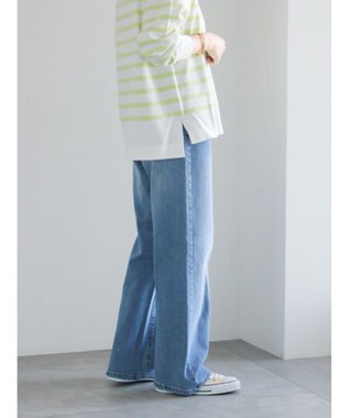 Te chichi ストレートデニムパンツ サックスブルー