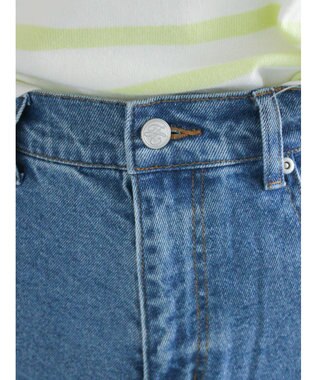 Te chichi ストレートデニムパンツ サックスブルー