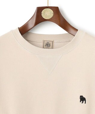 J.PRESS MEN 【WEB・一部店舗限定】バックブル裏毛 トレーナー ベージュ系