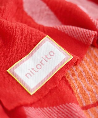 nitorito FUDGE12月号掲載【UNISEX】sora スヌード red
