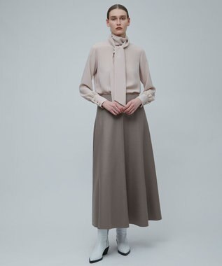 BEIGE， 【S-size】CORBY / フレアスカート Taupe