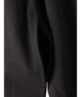 Green Parks コットンＵＳＡミニ裏毛ロングＺＩＰパーカー Dark Gray