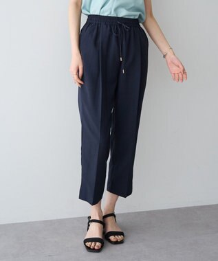 YECCA VECCA 【UVカット】サラサライージーテーパードパンツ