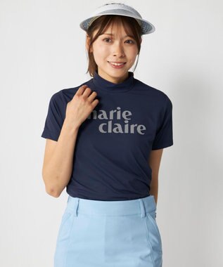 FILA GOLF／marie claire 【marie claire SPORT】 半袖モックネックシャツ