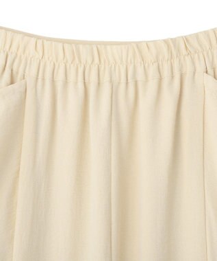 CRAFT STANDARD BOUTIQUE ドレープポケットデザインスカート Beige