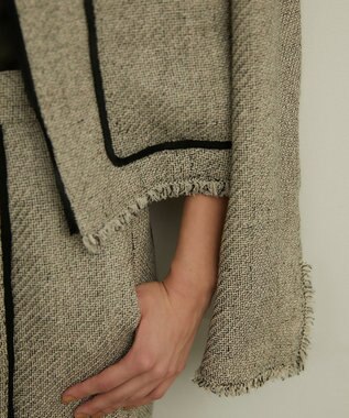 BEIGE， BABETTE / ノーカラージャケット Monotone