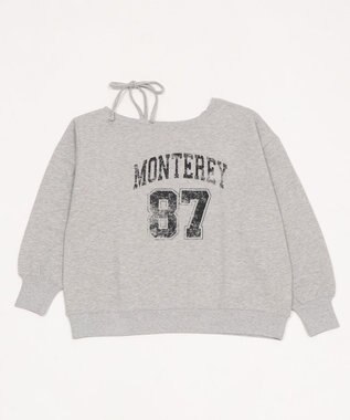 WEGO 裏起毛2WAYグラフィックワンショルBIGスウェット 柄1