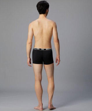 WACOAL MEN ボクサーパンツ 【2枚組】 綿混(本体) フロント快適設計 肌あたり軽減設計 前閉じ 下着 ボクサーブリーフ メンズ GT3500 /ブロス バイ ワコールメン ブラック