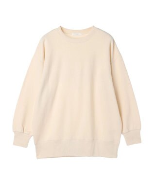 Green Parks バックロゴプリントスウェット Off White