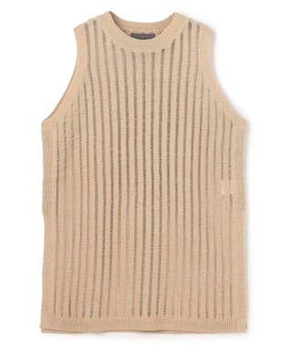 uncrave ラミーリネンニット タンクトップ