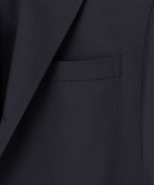 J.PRESS MEN 【J.PRESS ORIGINALS】【UNISEX】Wool Polyester Stretch Toropical 3B Blazer / Baggy Fit ネイビー系