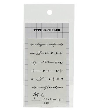 WEGO セットタトゥーシールC 柄2