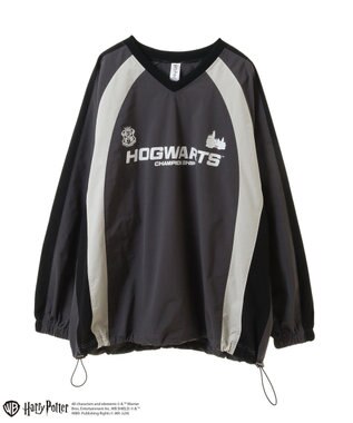 Green Parks ハリー・ポッター／ロゴプルオーバー Charcoal Gray