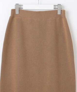 自由区 S 【カタログ掲載・セットアップ対応・洗える】スムージーニット スカート モカ