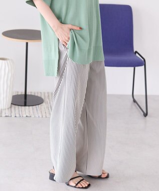 AMERICAN HOLIC アソートギャザー柄パンツ【WEB限定カラー・サイズ有り】 Stripe