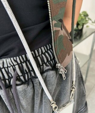 WEGO ビジューストラップ シルバー