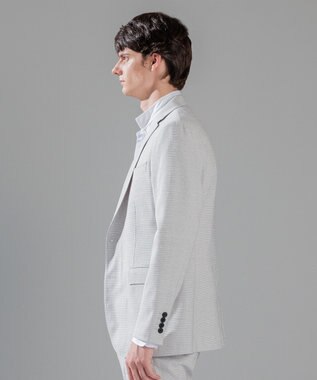 JOSEPH HOMME スムーススラブストレッチ　ジャケット ライトグレー系