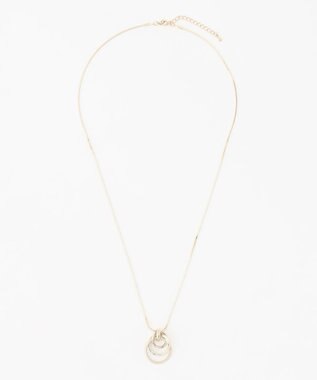 ANY リングネックレス ライトゴールド